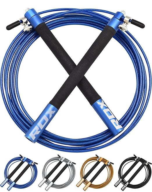 title=RDX Regolabile Salto Corda Per Saltare Veloce Perdita Peso Pugilato Crossfit