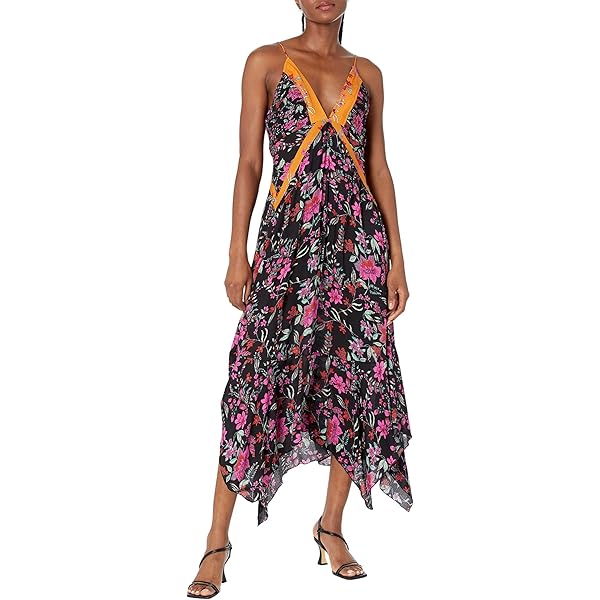 Free People Heat Wave Printed Maxi Dark Night Combo SM (Women's 4-6) at  Amazon Women's Clothing store