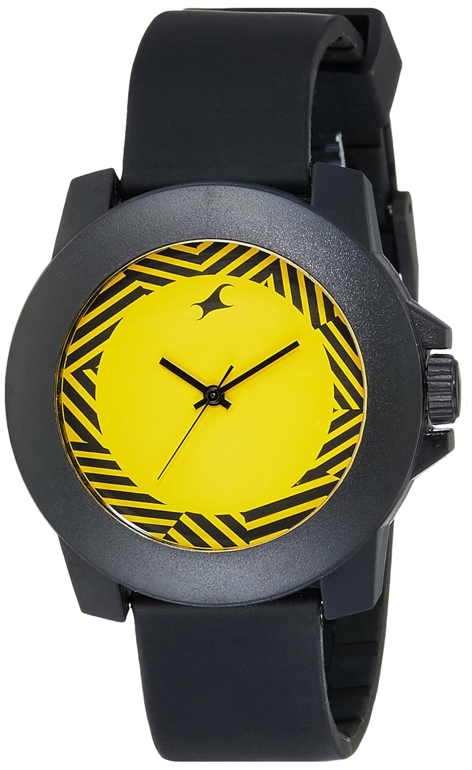Buy Fastrack Analog Yellow Dial Unisex Watch 38021PP07CJ Online at
