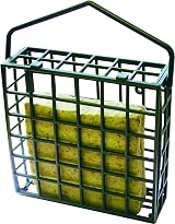 Green Jem Plastic Dual Suet Scraps Wild Bird Feeder Easy Fill Clean view 5