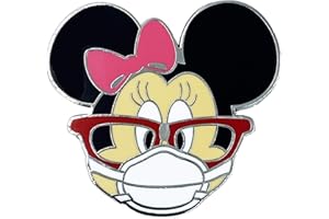 LEO CHALLENGE COINS EE-012 Mouse Mask Pin inspired by Minnie nurse doctor pharmacist essential worker