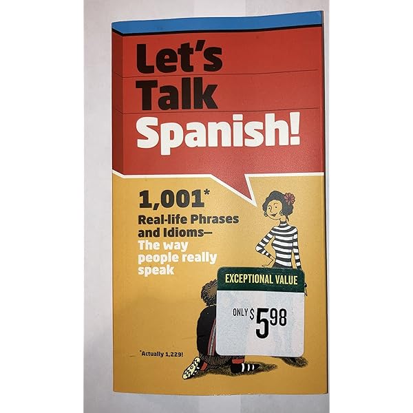 Let's Talk Spanish! 1,001フレーズ Let's Talk Spanish: SparkNotes: 9781411404427: Amazon.com: Books