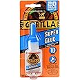 Gorilla Super Glue, Clear Glue, 20 Gram (Pack of 1) - All Purpose and Fast Setting for Projects and Repairs