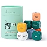 Two Tumbleweeds Writing Dice - Creative Writing Game for Adults, Writers & Teachers - Set of 9 Dice for Story Inspiration - G