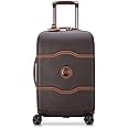 DELSEY PARIS Chatelet Air 2.0 Hardside Luggage with Spinner Wheels, Chocolate Brown, Carry on 19 Inch