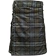 UT Kilts Men's Standard Tartan Utility Kilt, Modern Scottish Kilt for Everyday Wear, Tactical Kilts Adjustable Hip Straps
