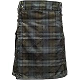 UT Kilts Men's Standard Tartan Utility Kilt, Modern Scottish Kilt for Everyday Wear, Tactical Kilts Adjustable Hip Straps