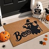 Halloween Door Mat Cute Boo Ghost, 17