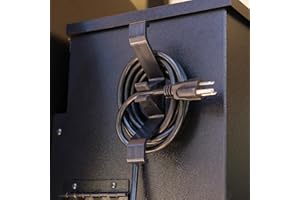 MAGNA OUTDOORS Wood Pellet Grill Smoker Magnetic Power Cord Organizer - Wrap And Organize Your Power Cord Onto Your Pellet Grill - Works With Powder Coated Steel Grills, NOT Stainless Steel