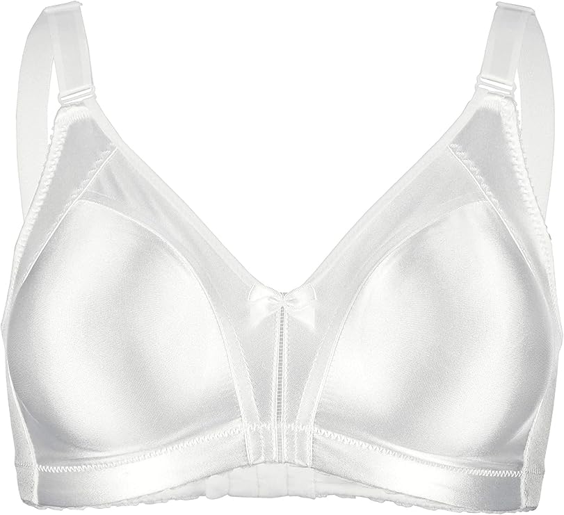 Naturana Damen Minimizer BH Ohne Bügel in weiß aus hochwertigem Glanz