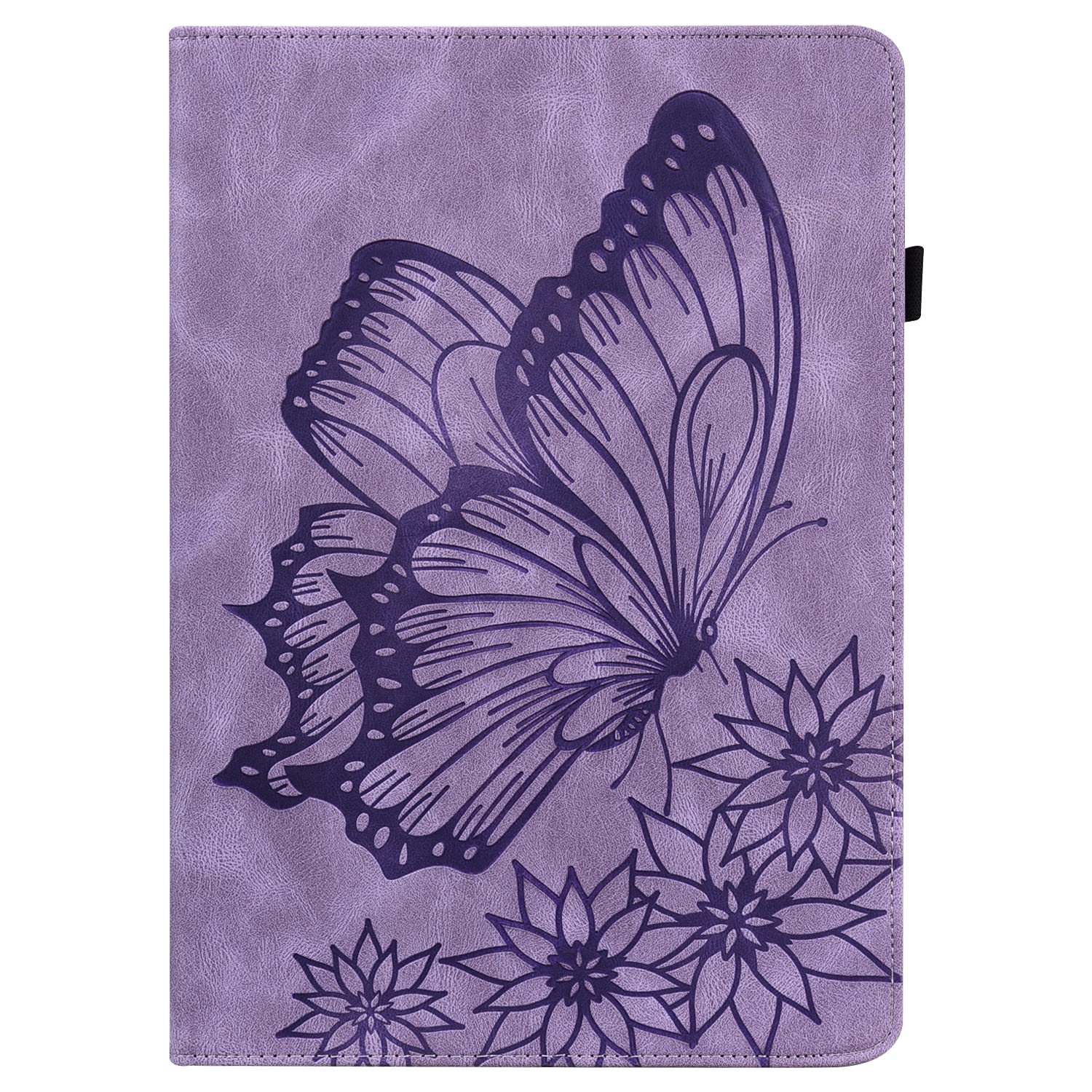 Butterfly Case for Lenovo Tab P11 2nd Gen Cover 11.5" (TB350FU / TB350XU) 2023 New, Slim Folding Multi-Angle Stand Card Holder Protective Cover for 11.5 inch Lenovo Tab P11 Gen 2 Purple