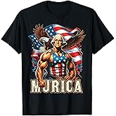 4th of July Patriotic Funny George Washington July 4th USA T-Shirt