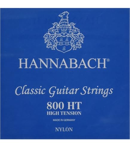 Cordes Guitare Classique Hannabach 725MHT - Son Riche Et Chaleureux - Tension Moyenne/forte
