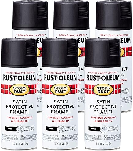 Rust-Oleum 239107-6PK Professional High Performance Enamel Spray