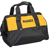 Dewalt Heavy Duty 12" x 9" Black/Yellow Power Tool Contractor Tool Bag