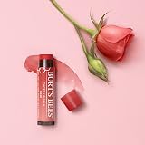 Burt's Bees Tinted Lip Balm Rose 4.25g Moisturising Lip Tint Shea Butter view 5