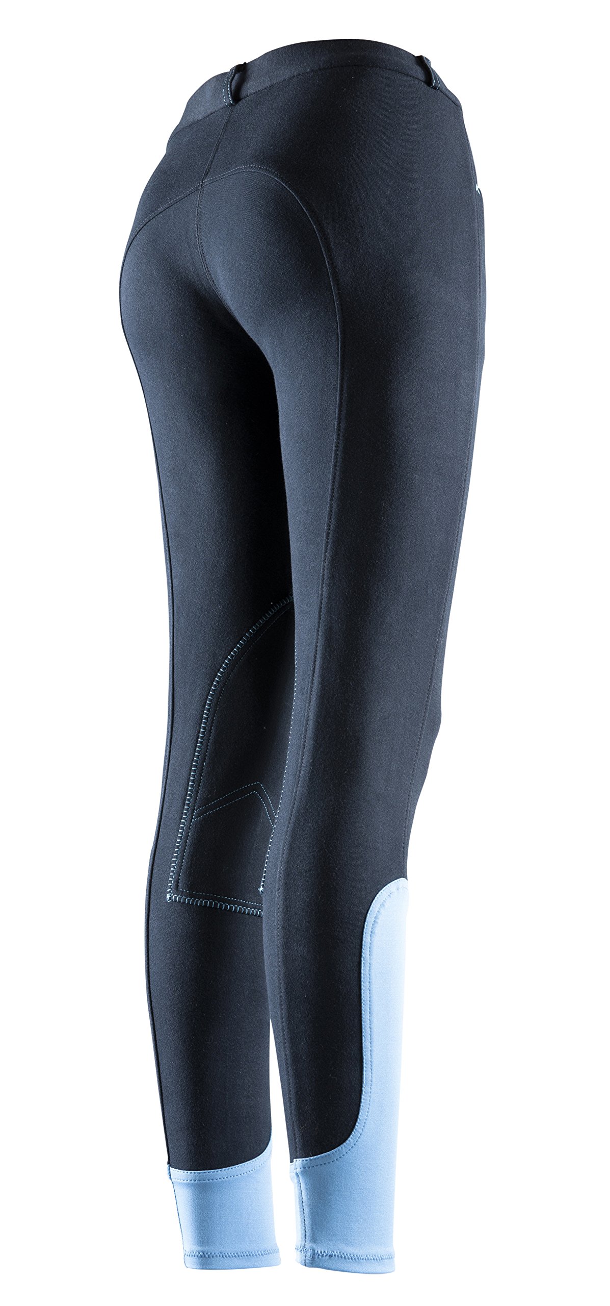 Equi-Theme/Equit'M Unisex Adult 979060706 Pro Fun Line Breeches - Navy/Royal Blue, One Size
