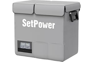 Setpower 55L Insulated Protective Cover for PT55 Car Fridge,12 Volt Portable Car Refrigerator Cover