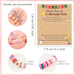 DAYANEY First Day of Kindergarten Bracelet, Back to