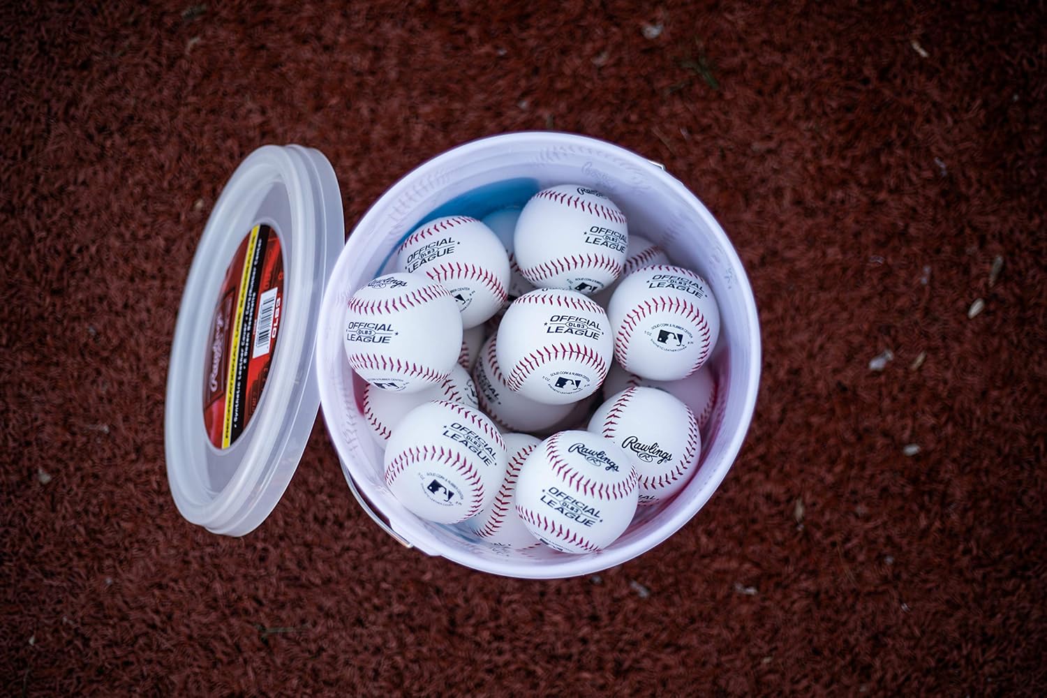 Rawlings Official League Recreational Grade OLB3/R8U Baseballs, Bucket of 24 Balls, OLB3BUCK24: Sports & Outdoors