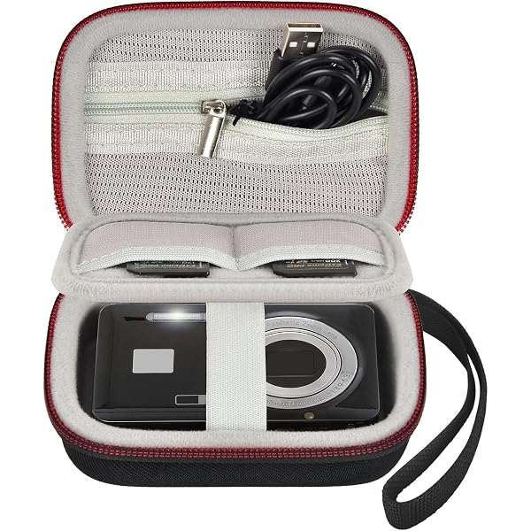 Navitech Custodia Rigida Antiurto Blu Per Fotocamera Canon PowerShot V10 - Tasca Per Accessori, Garanzia 12 Mesi - 3