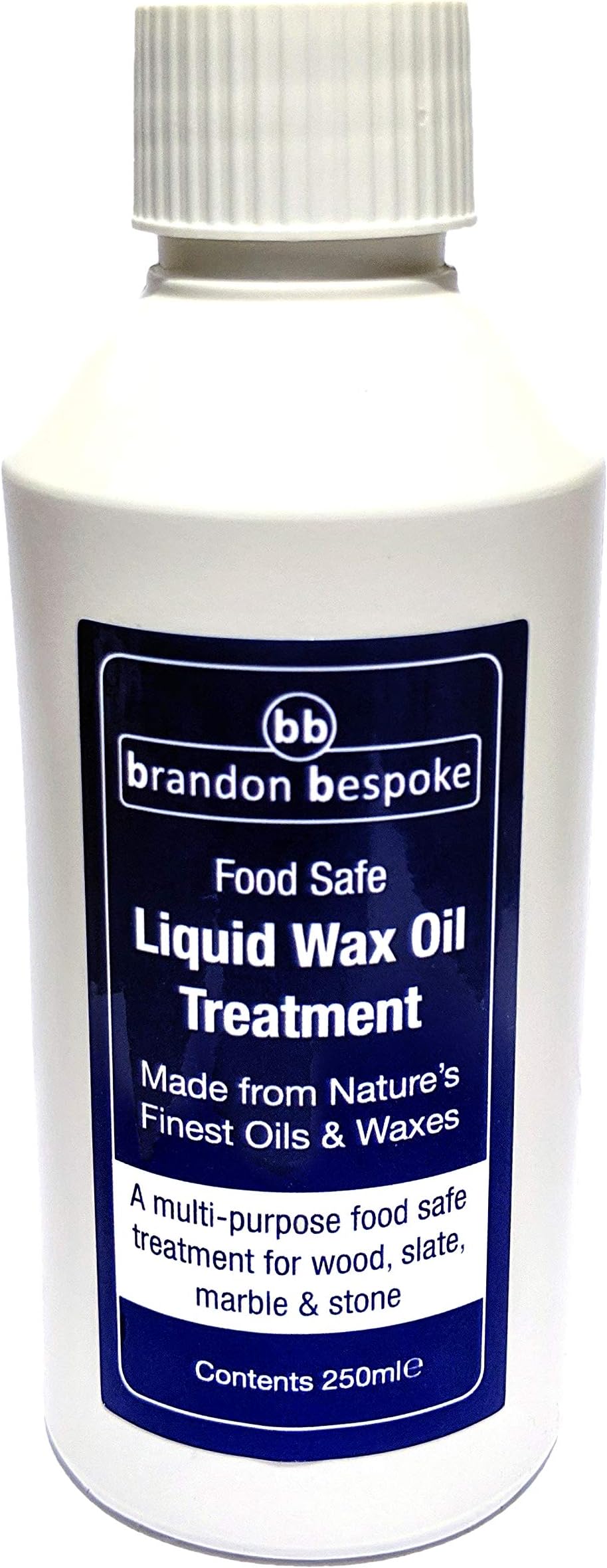 Liquid Wax Oil Treatment 250ml - Food Safe Wood Treatment - Ideal for Chopping Boards, Cutting Boards & More