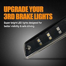 Cxdar Third 3rd Brake Light LED for 1994-2001 Dodge