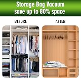 STORAGE MASTER Space Saver Bags 9 Small Vacuum Storage Bags 80% Space view 6