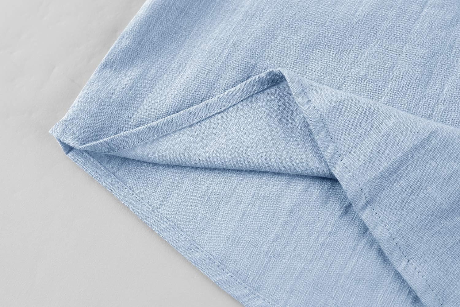 Runcati Mens Linen Henley Shirts Beach Short Sleeve Cotton Tops Lightweight Tees Plain Summer T Shirt at  Men’s Clothing store