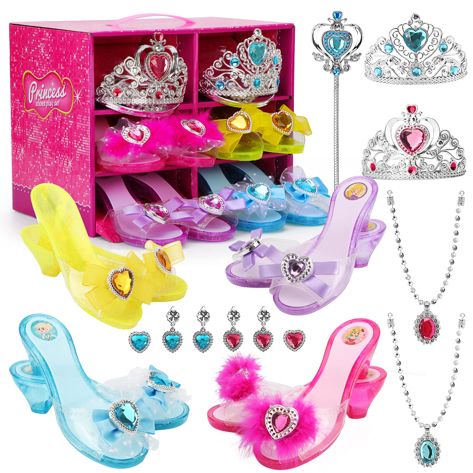 HOT Princess Shoes Play Kids Shoes Kids Dress Up Princess