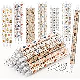 Jetec 60 Pcs Book Lover Gifts Ballpoint Pens Sets Stuff Aesthetic Retractable Pens Office Supplies Gift for Student Book Club Reading Librarian Gifts