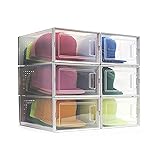 Boxy Concepts Plastic Hat Organizer - 6-Pack, 13" x
