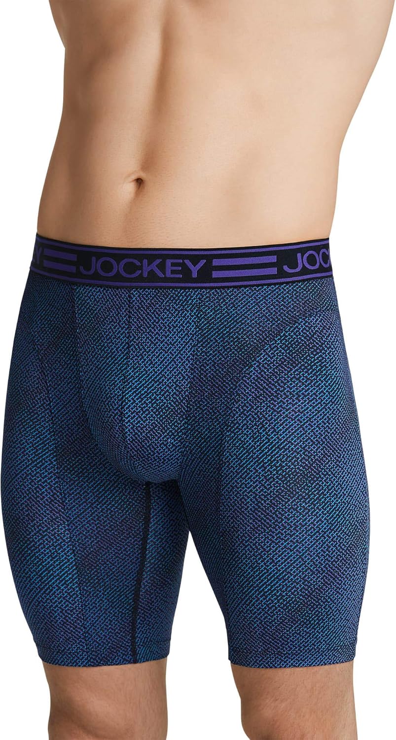 Jockey Men's Underwear Sport Cooling Mesh Performance Midway Brief at