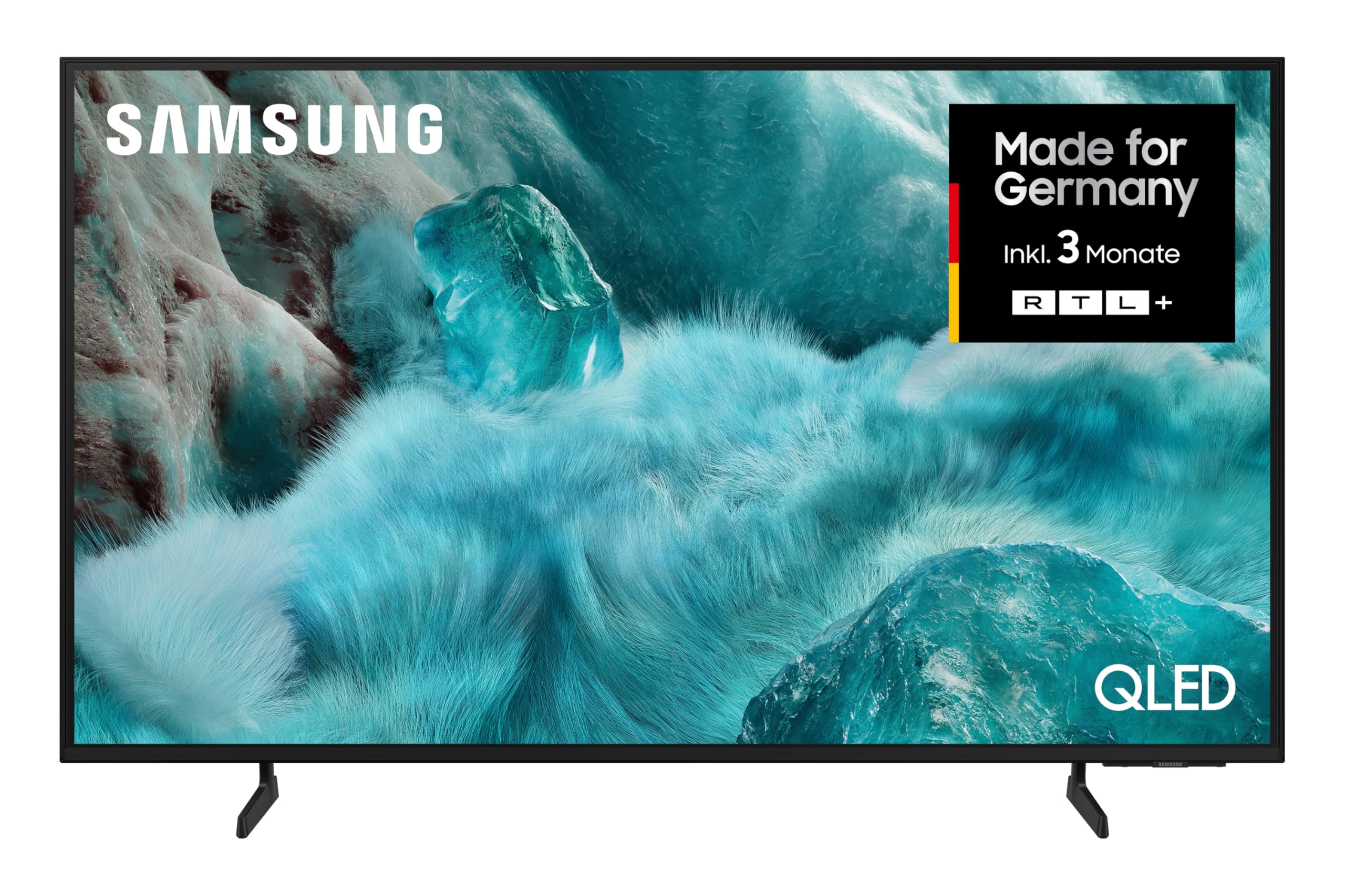 Samsung QLED 4K Q7FA 43 Zoll (108 cm) UHD Fernseher, Q4 AI Prozessor, Quantum Dot für Reale Farben, 4K Upscaling, Gaming Hub, Knox Security, Kostenlose Inhalte, Samsung Vision AI Smart TV