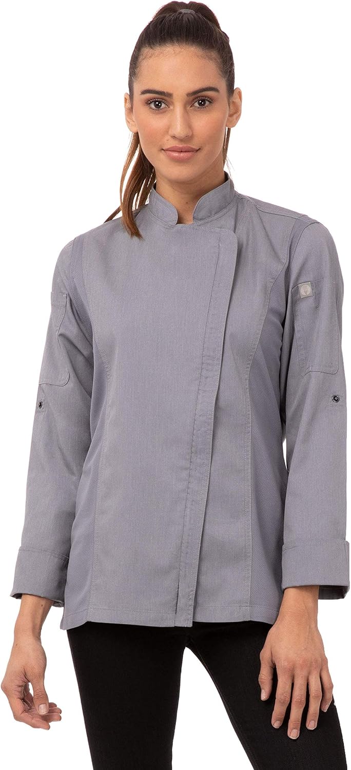 Chef Works Women's Hartford Chef Coat: Clothing