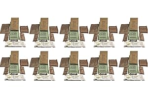 SURE-PACK Pack of 10 SOPAKCO Sure-Pak MRE Reduced Sodium Emergency Ration Meals - Ready to Eat Variety Factory Sealed