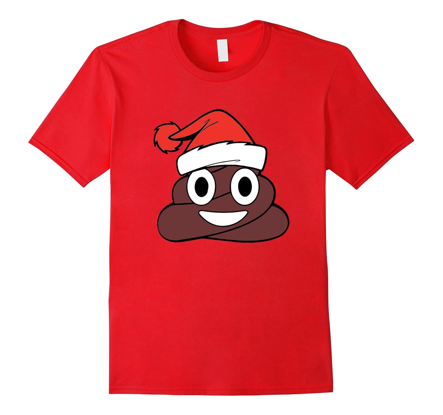 Christmas Santa Poop Emoji Shirt-ANZ