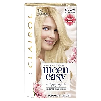 Amazon Com Clairol Nice N Easy Permanent Hair Color 11c Ultra