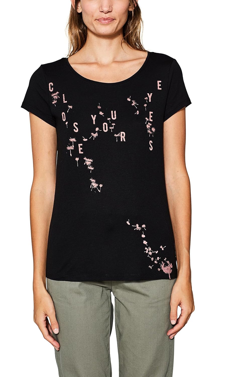 edc by ESPRIT Damen TShirt Amazon.de Bekleidung