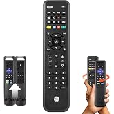 GE Universal Remote Control with Roku or Fire TV Streaming Remote | Streaming Remote Compartment, use with Samsung, Vizio, LG, Sony, Sharp, Apple TV, TCL, Smart TVs, 4-Device, 59046