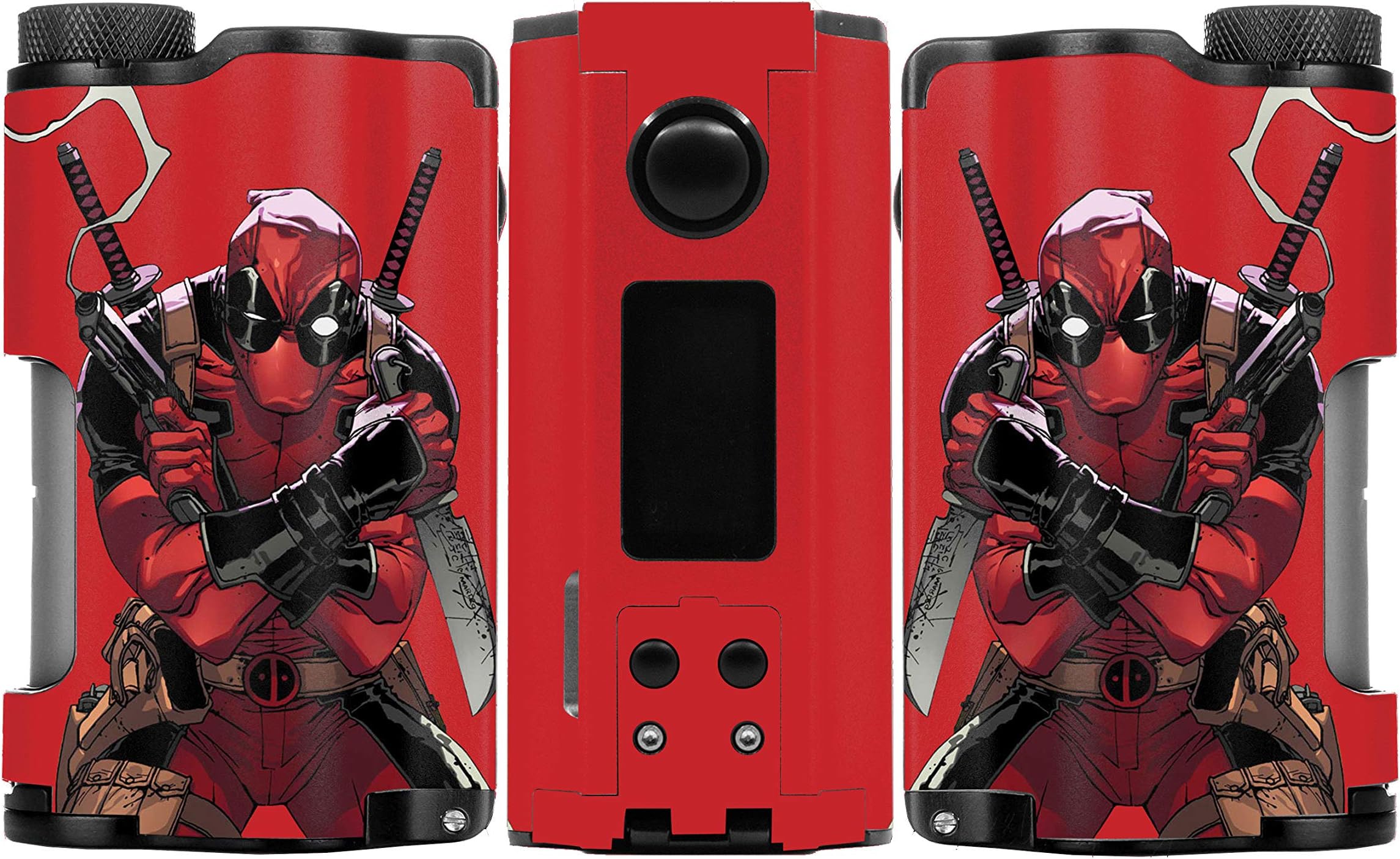 Decal Kid Skin for Dovpo Topside Dual 200W Squonk - DPool 03 | Protective, Durable, Unique Vinyl Decal wrap Cover | Easy to Apply, Remove, and Change Styles and Change Styles