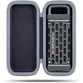 co2CREA Hard Travel Case for Outdoor Portable Bluetooth Speaker – Protective Carrying Case (Black Case)