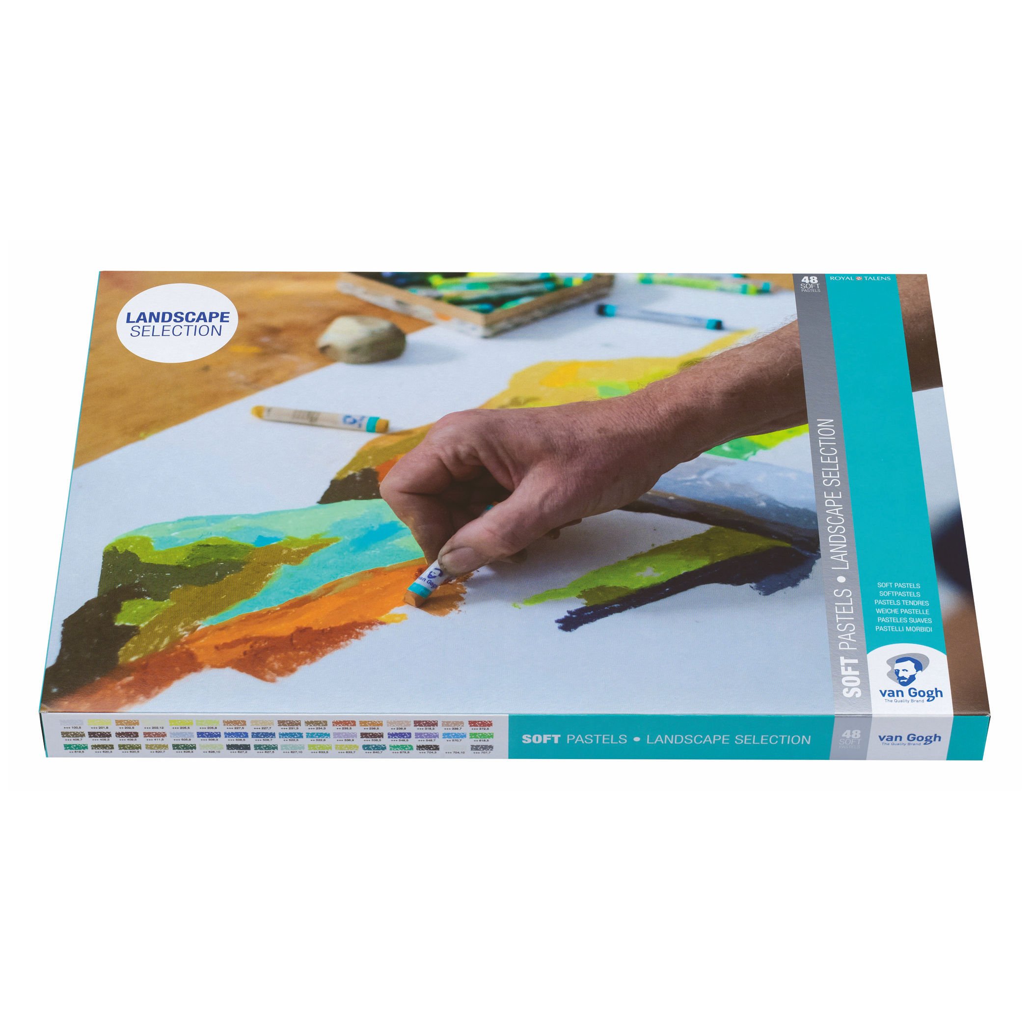 Van Gogh Soft pastel landscape selection set | 48 colours
