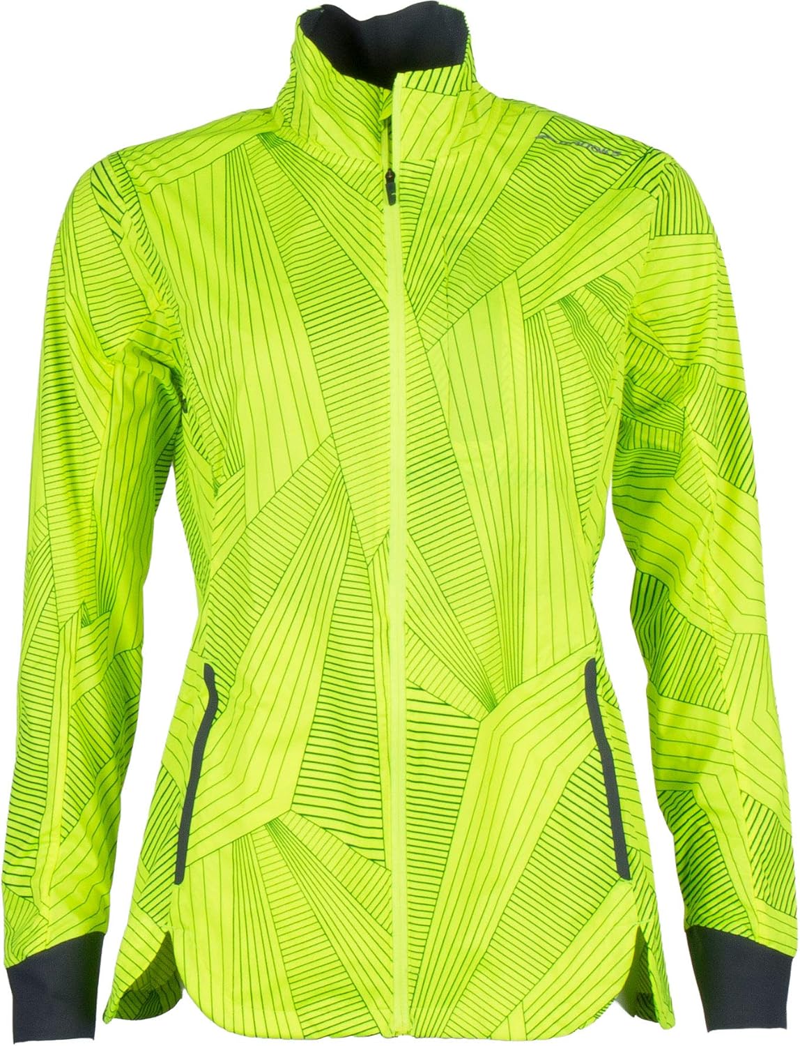 brooks running jacket womens yellow