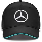 Mercedes AMG Petronas F1 2024 Team Baseball Hat- Black/White