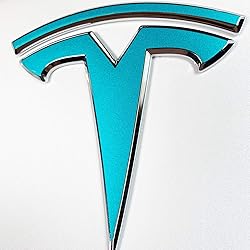 Logo Decal Wrap for Tesla Model S, Refresh, 4-pc