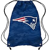 FOCO New England Patriots NFL Big Logo Camo Drawstring Backpack