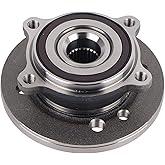 KUSATEC 513226 Front Wheel Bearing and Hub Assembly | Compatible with 2002-2006 Mini Cooper, 4 Lug Bolts w/ABS