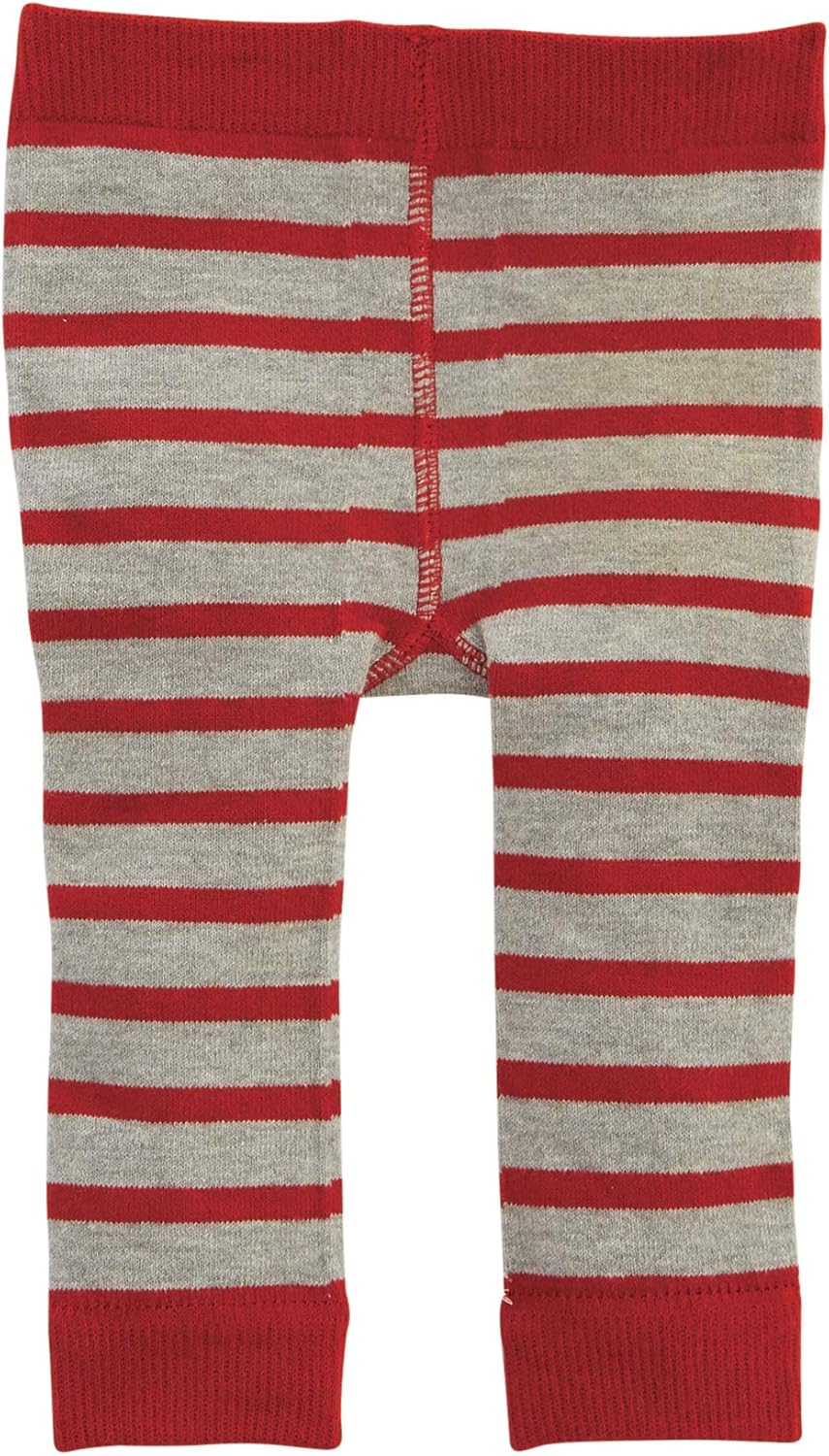 Mud Pie Baby Girls Christmas Knitted Pants Red, 9-12 Months: Clothing