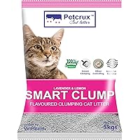 PetCrux Exclusive Scoopable Smart Bentonite Cat Litter, 5Kg (Pack of 1)